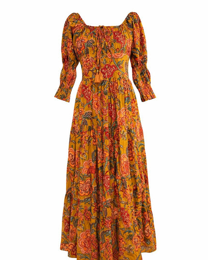 Vaiana Sommerkleid Sonnenblumengelb 