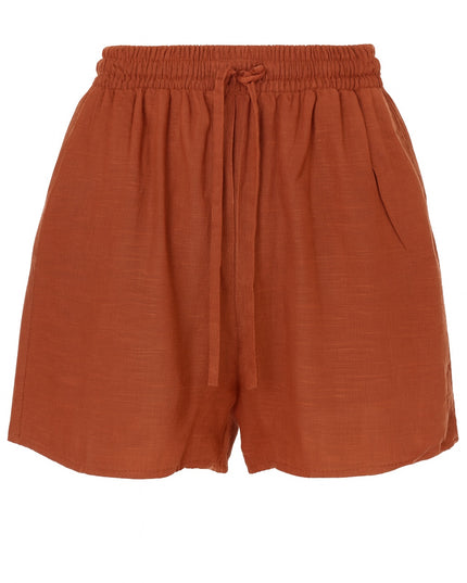 Mira Sol Shorts Hellbraun 