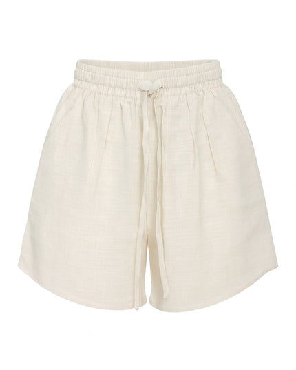 Mira Sol Shorts Off White 