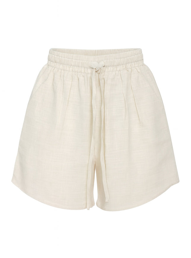 Mira Sol Shorts Off White 