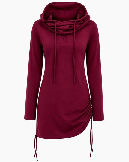 Fortuna Tunic Maroon red