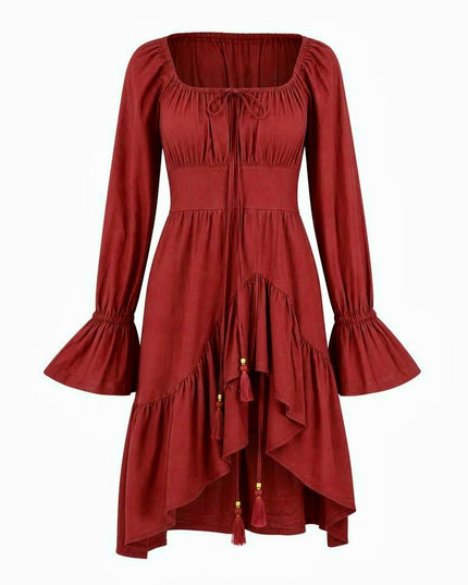 Midi Vaiana Dress Warm Red
