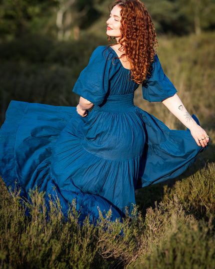Tara Jurk Lang Blauw