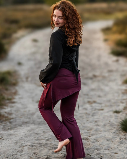 Kapuzenweste Pullover Schwarz
