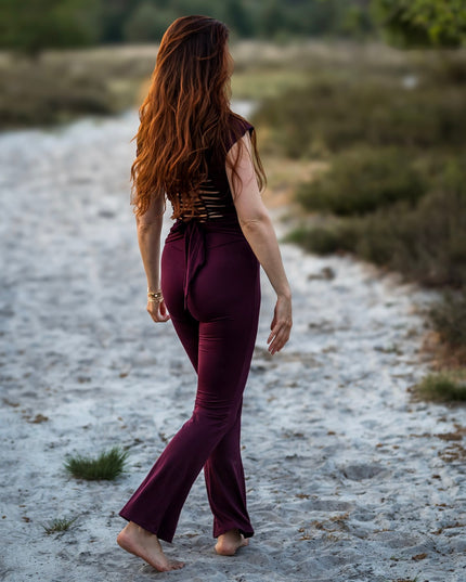 Sukha Yoga Pant  Burgundy