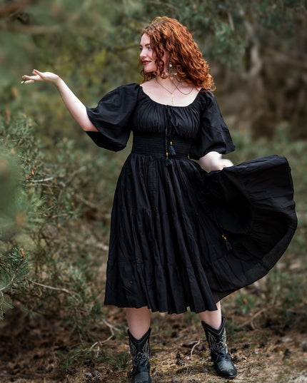 Tara Kleid Lang Grün