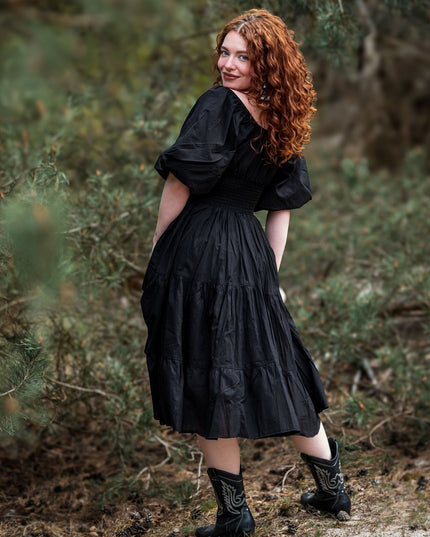 Tara Kleid Lang Grün