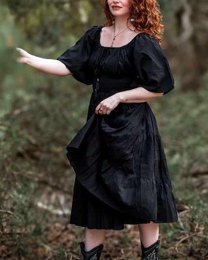 Tara Kleid Lang Grün