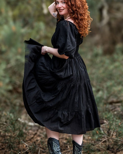 Tara Kleid Lang Grün