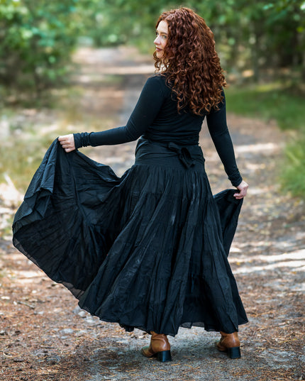 Real Gypsy Skirt Black 