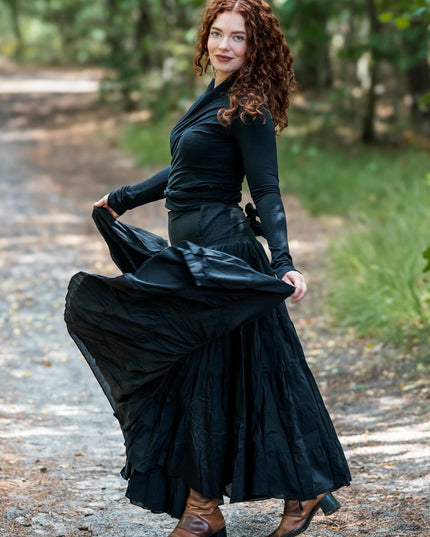 Real Gypsy Skirt Black 