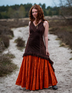 Real Gypsy Skirt Warm Orange