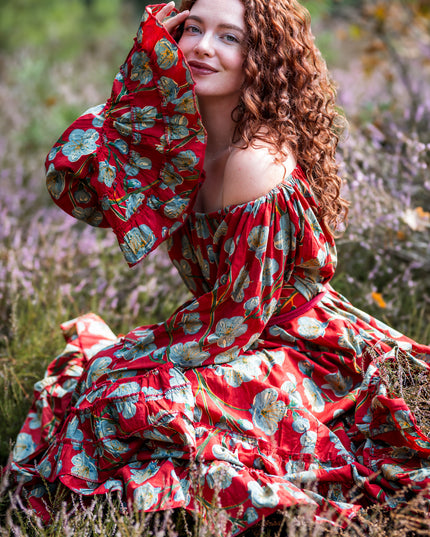 Lilith bohemian lange jurk