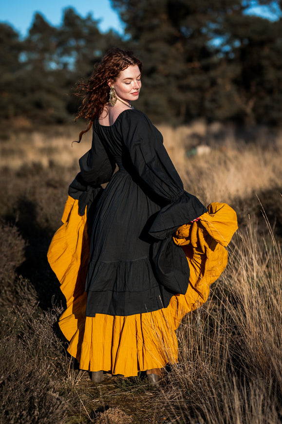 Midi Vaiana Dress Zwart