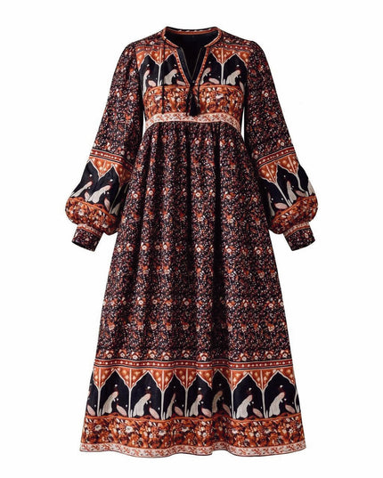 Fay Dress Handblock Blue