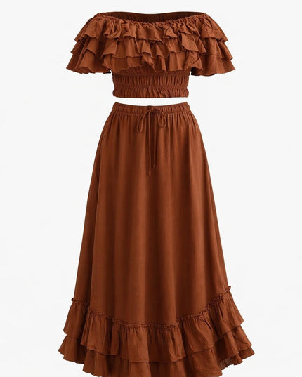 Real Gypsy Skirt Moss Green