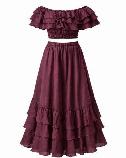 Real Gypsy Skirt Moss Green