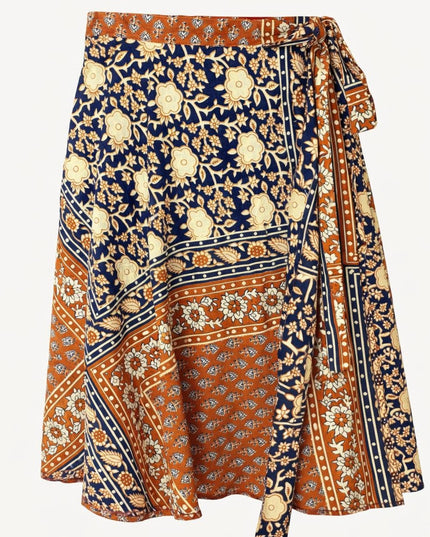 Sacred Roots Omslagrok Midi Amber