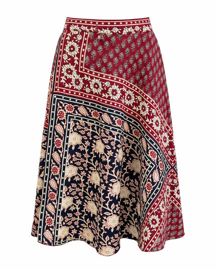 Mystic Mesa Wrap Skirt Black