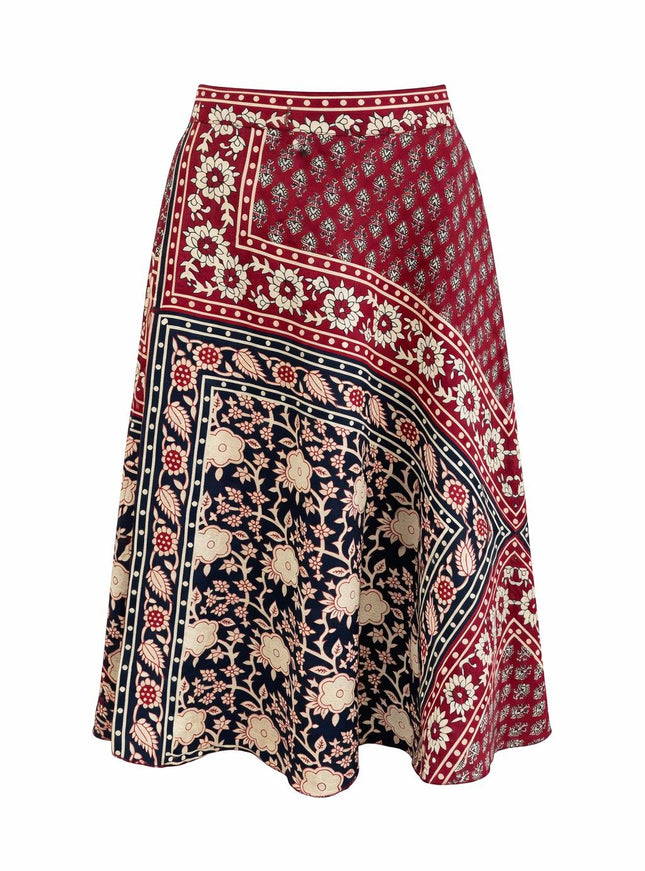 Mystic Mesa Wrap Skirt Black