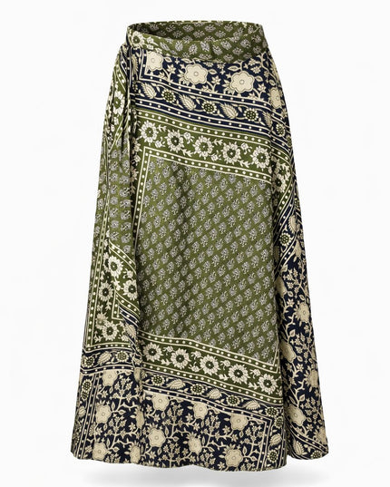 Mystic Mesa Wrap Skirt Black