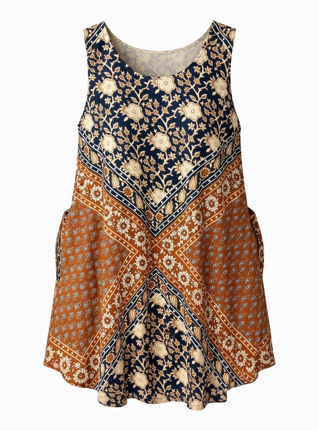 Sacred Roots Midi zomerjurk Amber
