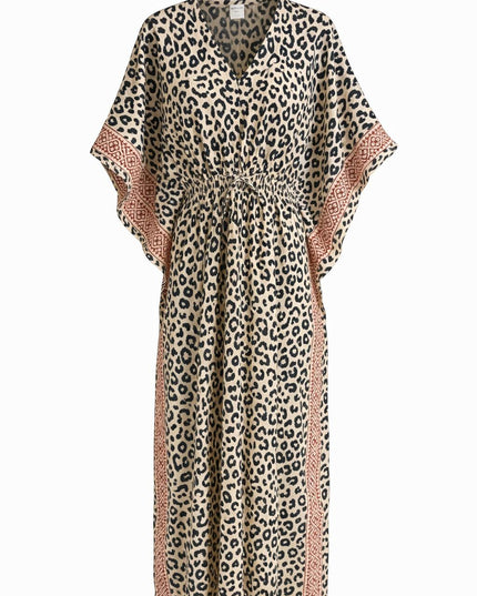 Kaftan lang zwarte panter