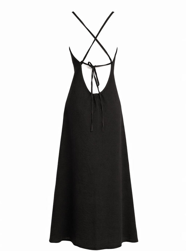 Dewi Dress - Bohemian Jurk Donkerbruin