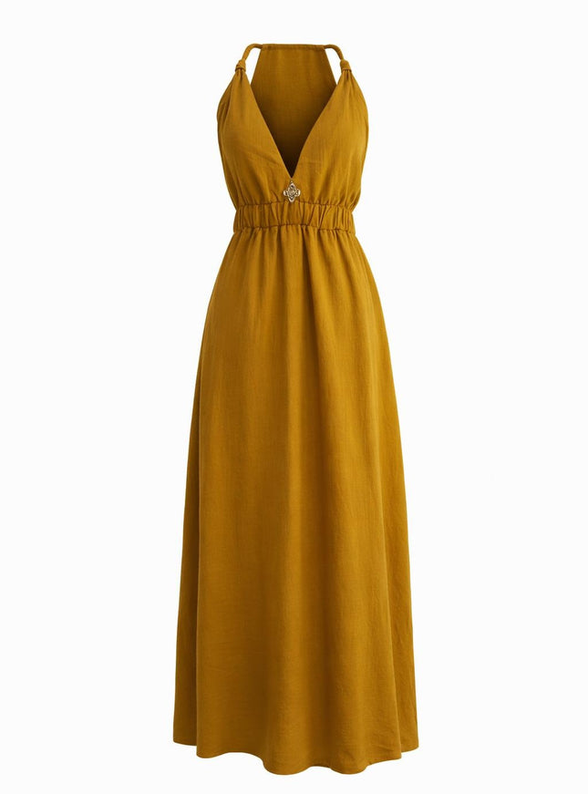 Inanna Festival jurk Turmeric