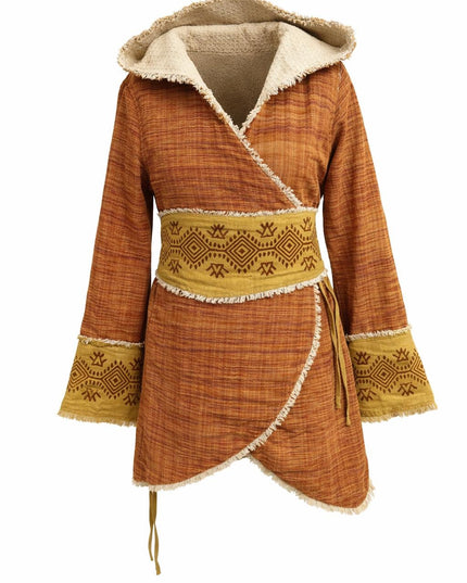 Samt Suzani Jacke Dunkelblau