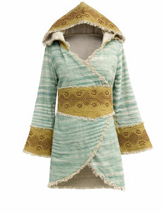Bohemian Khadi Hooded Jacket