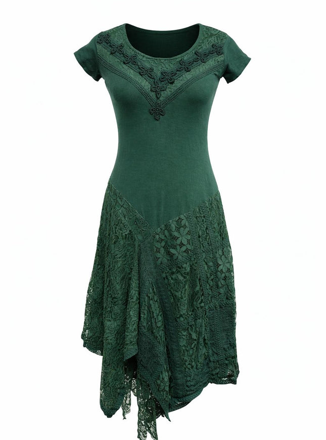 Ysolde jurk Groen