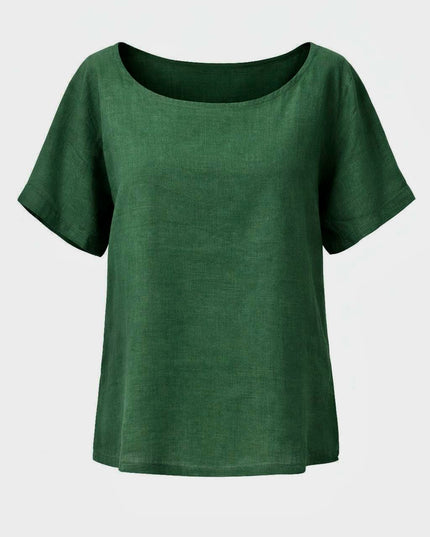 Savanna T-shirt Donker Groen