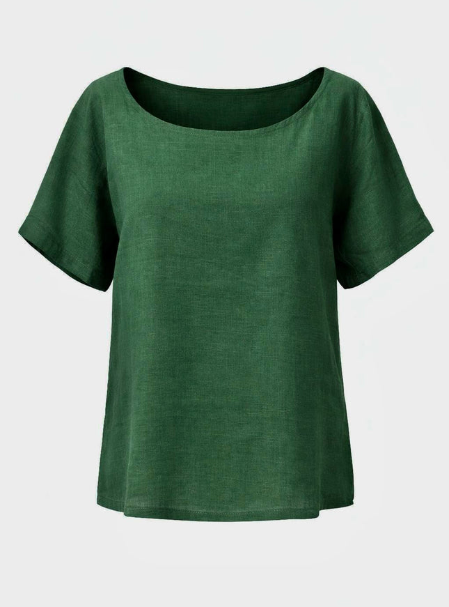 Savanna T-shirt Donker Groen