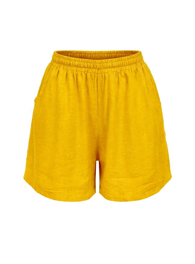 Mira Sol Shorts Light Brown 