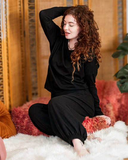 Flow Sweater zwart