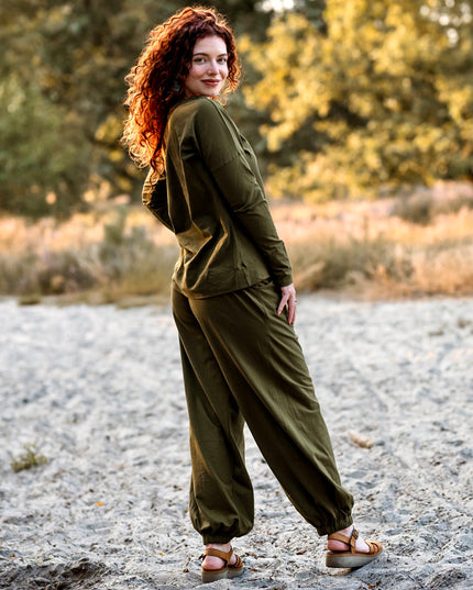 Flow Sweater Groen