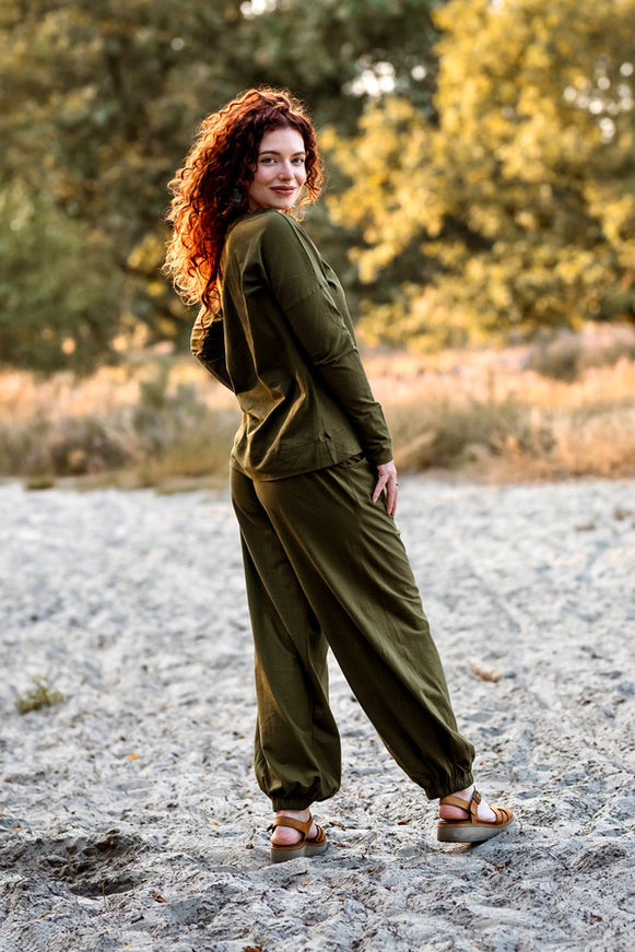 Flow Sweater Groen