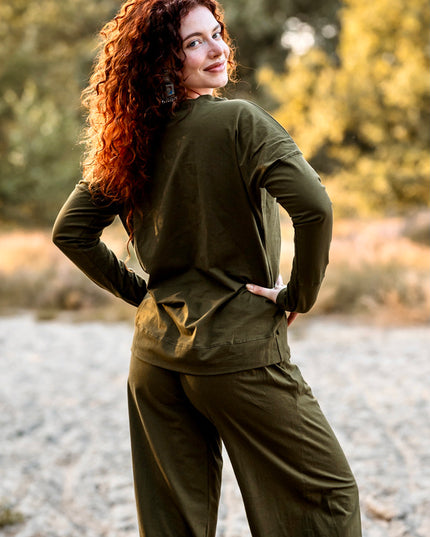 Flow Pant Groen