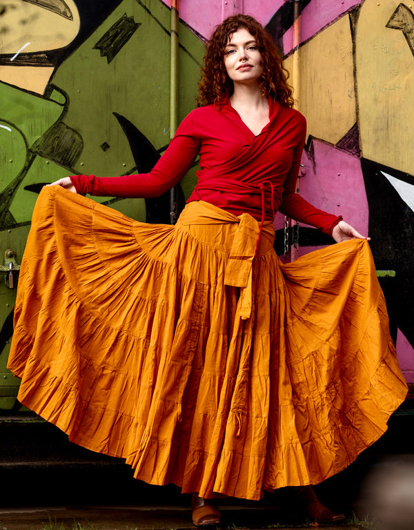 Astarte Top Bamboo/Cotton Rood
