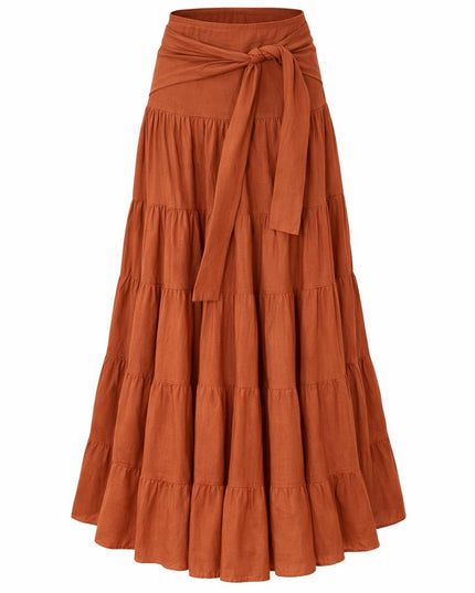 Real Gypsy Skirt Warm Orange