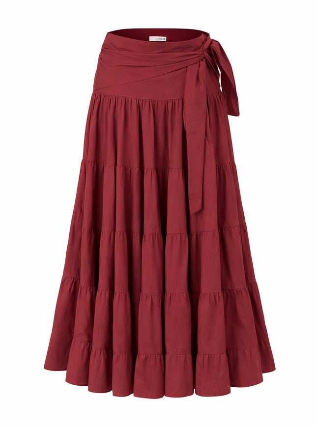 Real Gypsy Skirt Warm Red 