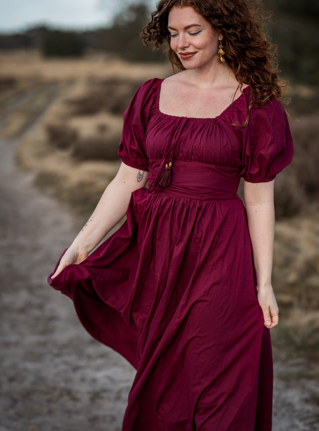 Grace Jurk Burgundy