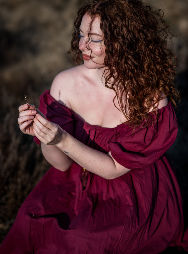 Grace Jurk Burgundy
