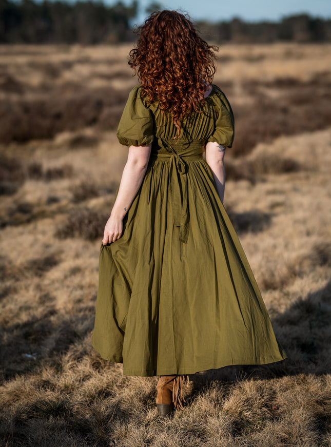 Grace Jurk Olijfgroen