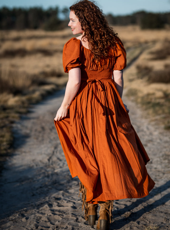 Grace Jurk Warm Oranje