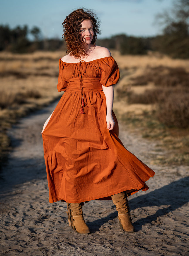 Grace Jurk Warm Oranje