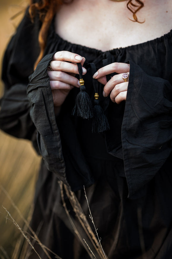 Vaiana Boho Blouse zwart