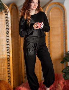 Flow Pant Zwart