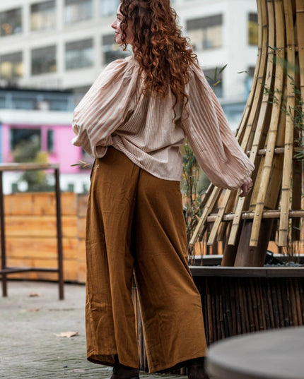 Kira Blouse Licht Khadi katoen